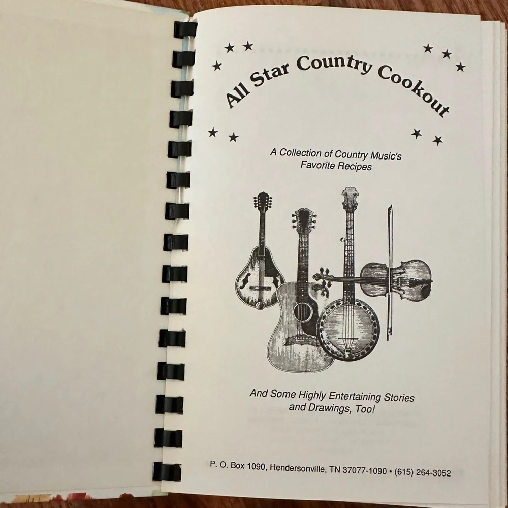 New ALL-STAR Country COOKOUT Book
